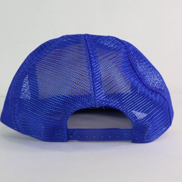 Vintage Jack Cole Trucking Hat Mens Mesh Trucker Adjustable Snapback M/L - Picture 3 of 11